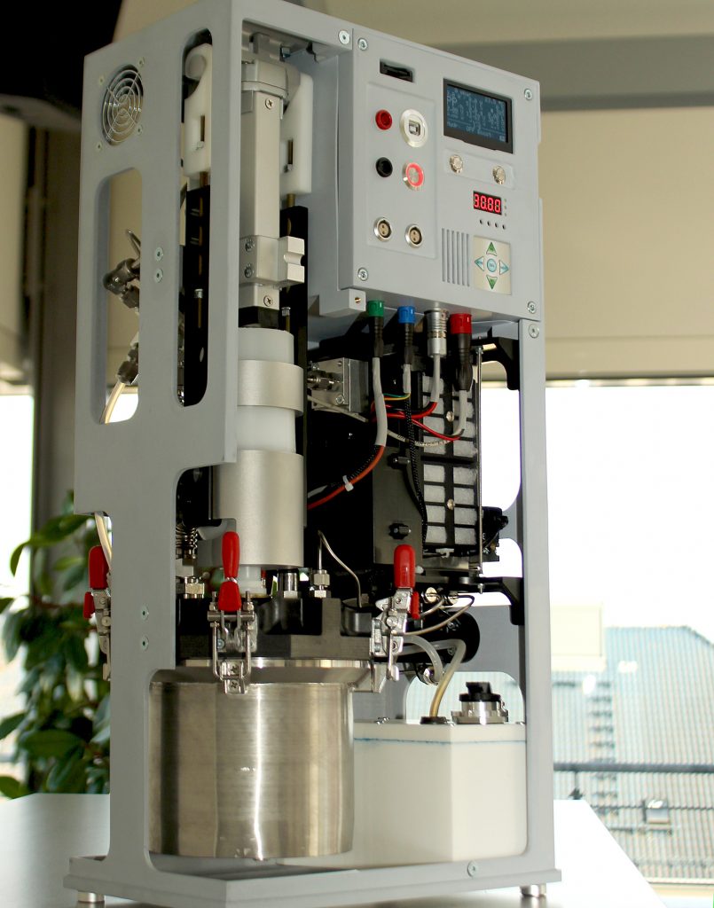 Экспериментальная установка дозатор для водородного топлива в виде пасты